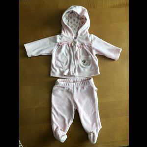 2 Piece Velvet Jogger & Jacket Set